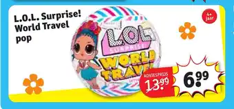 Kruidvat L.O.L. Surprise! World Travel pop aanbieding