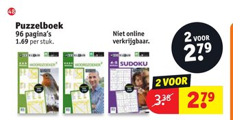Kruidvat Puzzelboek aanbieding