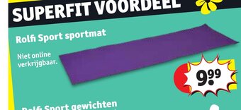 Rolfi Sport sportmat