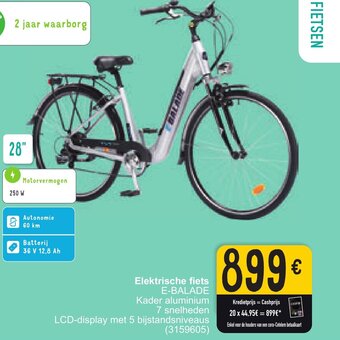 Cora Elektrische fiets e-balade (3159605) aanbieding