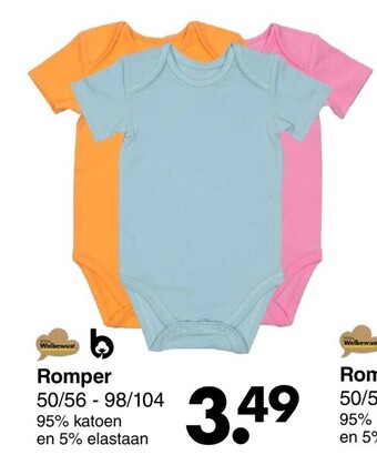 Wibra Romper aanbieding