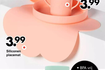 Wibra Siliconen placemat aanbieding