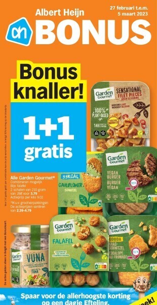 Albert Heijn Alle garden gourmet* aanbieding