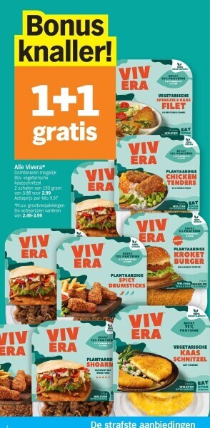 Albert Heijn Alle vivera* aanbieding