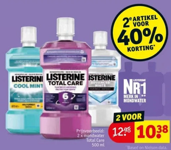Kruidvat Mondwater total care 500 ml aanbieding
