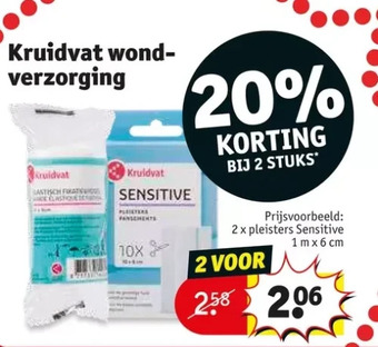 Kruidvat Kruidvat wond- verzorging aanbieding