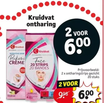 Kruidvat Kruidvat ontharing aanbieding