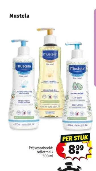 Kruidvat Mustela aanbieding