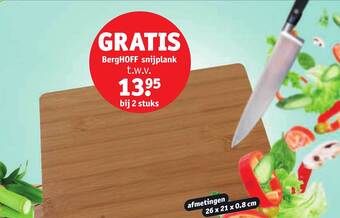 Kruidvat Berghoff snijplank aanbieding