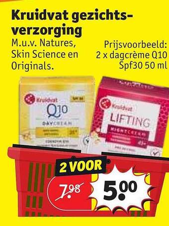 Kruidvat Kruidvat gezichtsverzorging aanbieding