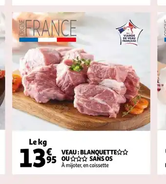 Auchan Blanquette ou sans os aanbieding