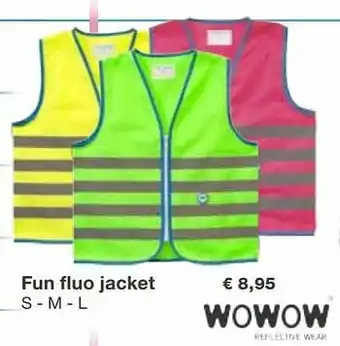 Europoint Fun fluo jacket aanbieding