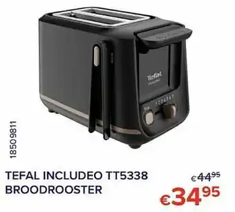 Euroshop Tefal includeo tt5338 broodrooster aanbieding