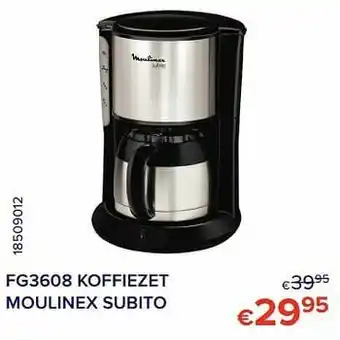 Euroshop Fg3608 koffiezet moulinex subito aanbieding