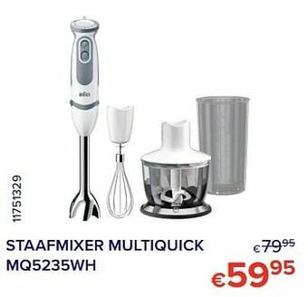 Braun staafmixer multiquick mq5235wh