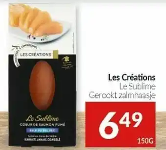Intermarché Les créations le sublime gerookt zalmhaasje aanbieding