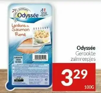 Intermarché Odyssee gerookte zalmreepjes aanbieding