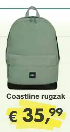 Europoint Coastline rugzak aanbieding