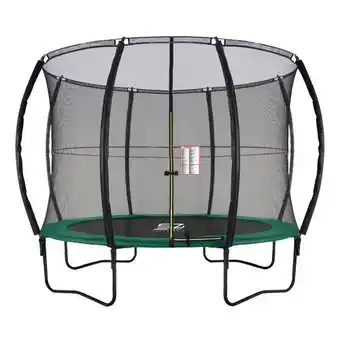 Senz sports trampoline - j5000 series - 366 cm - groen