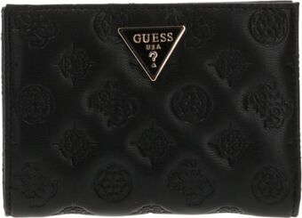 Bol.com Guess slg fold up organizer dames portemonnee - zwart aanbieding