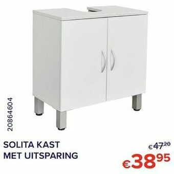 Solita kast met uitsparing