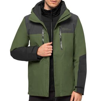 Jack wolfskin jasper 3-in-1 winterjas heren