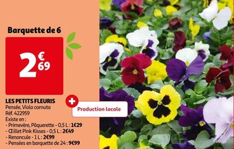 Auchan Les petits fleuris aanbieding