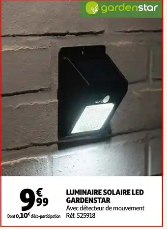 Luminaire solaire led gardenstar