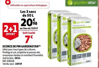Ecorce de pin gardenstar