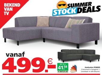 Hoeksalon Fender