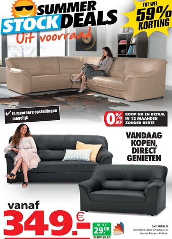 Seats and Sofas 3+2 Pueblo aanbieding