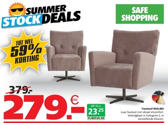 Fauteuil Malibu
