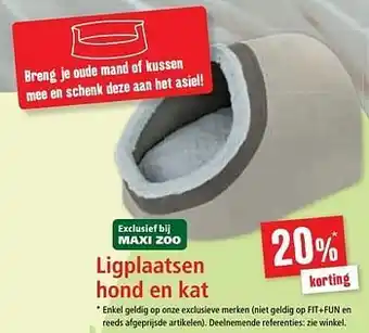 Ligplaatsen hond en kat 20% korting