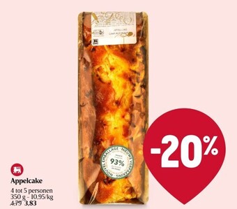 Delhaize Appelcake aanbieding