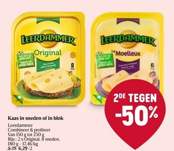 Delhaize Kaas in sneden of in blok aanbieding
