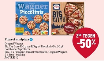 Pizza of minipizza
