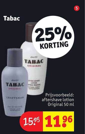 Kruidvat Tabac aanbieding