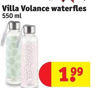 Kruidvat Villa volance waterfles aanbieding