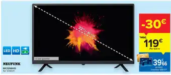 Carrefour Neufunk NK32G6HD aanbieding