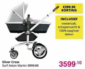 Baby & Tiener Silver cross surf aston martin aanbieding