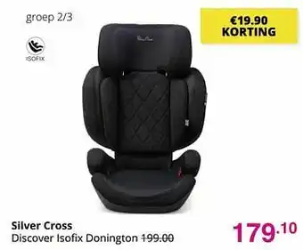 Baby & Tiener Silver cross discover isofix donington aanbieding