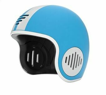 Chillafish kinderhelm Bobbi blauw 51-55 cm