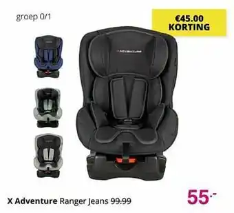 Baby & Tiener X adventure ranger jeans aanbieding