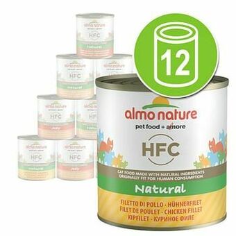12x280g Tonijn & Kip Almo Nature Classic Kattenvoer