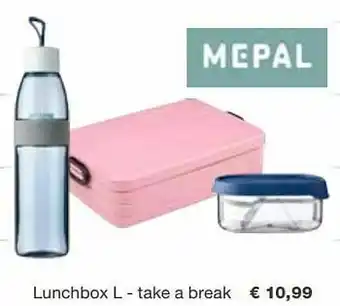 Europoint Lunchbox l - take a break aanbieding
