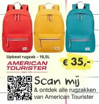 Europoint Upbeat rugzak aanbieding