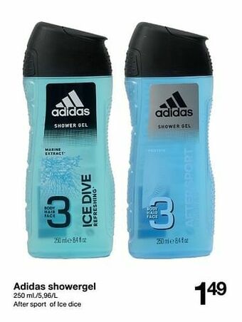 Adidas showergel