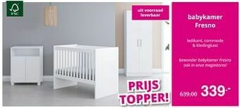 Baby & Tiener Babykamer fresno aanbieding