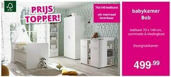 Baby & Tiener Babykamer bob aanbieding