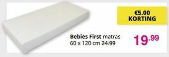 Baby & Tiener Bebies first matras aanbieding